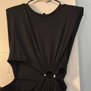 Flore Asymmetrical Cutout Maxi Dress size M